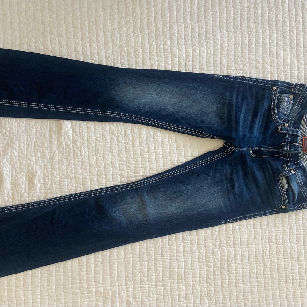 Rock Revival Mid risë boot cut jeans